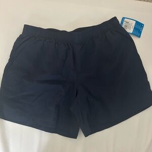 Columbia Dark Blue Regular Fit Shorts